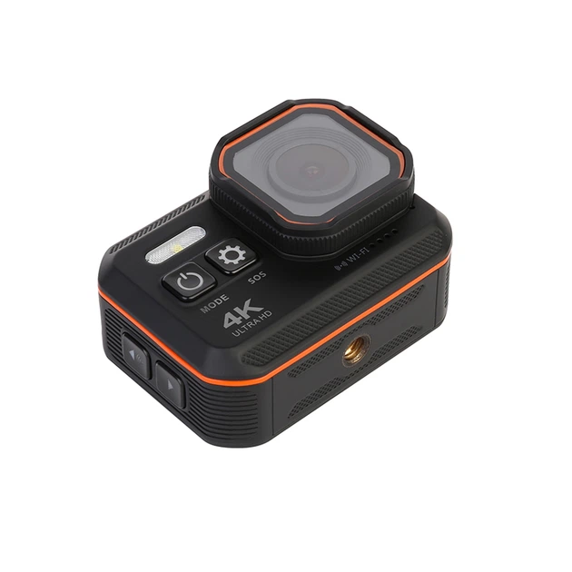 Видеокамера XPRO DIVER 4K Black водонепроницаемая (до 10 м без чехла) экшн камера с подводной LED-подсветкой и функцией SOS + Монопод в комплекте! - изображение 8