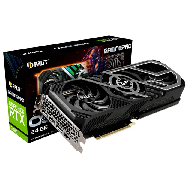 Видеокарта Palit GeForce RTX 3090 24GB GDDR6X GamingPro OC