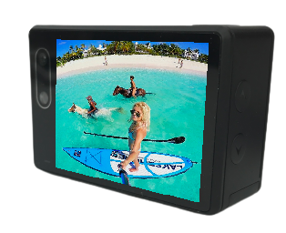 Відеокамера XPRO EIS 2CAM з WiFi 4K Black з 2й селфі-камерою та подвійним LED-підсвічуванням + Монопод в комплекті! (E607b6-26) - зображення 15