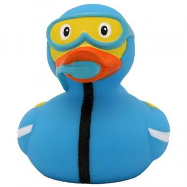 Утка Аквалангист резиновая FunnyDucks L1863 - Фото 2 Утка Аквалангист резиновая FunnyDucks L1863 - изображение 2