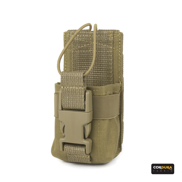 Підсумок для рації Dozen Radio Pouch Nylon Колір "Coyote" - зображення 1