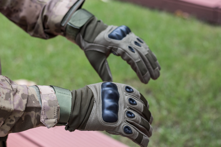Тактичні рукавиці Oakley закриті повнопалі XL олива - изображение 1