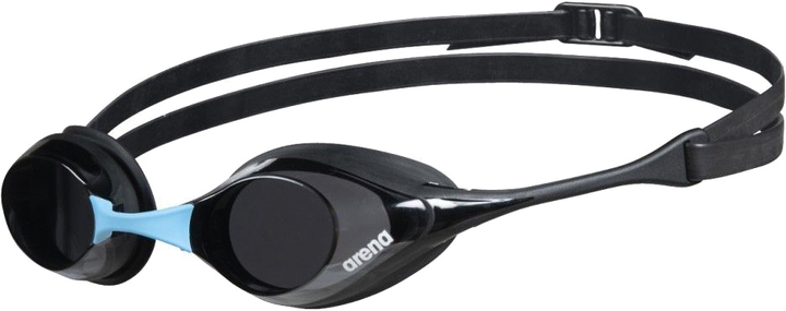 Очки Arena COBRA SWIPE (004195-600) Унисекс OSFM Черные/Голубые ...