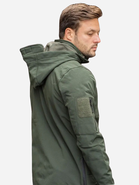 Тактическая куртка утепленная Grifon Squad Soft Shell 1221132 52 Хаки (ROZ6400158936) - изображение 2