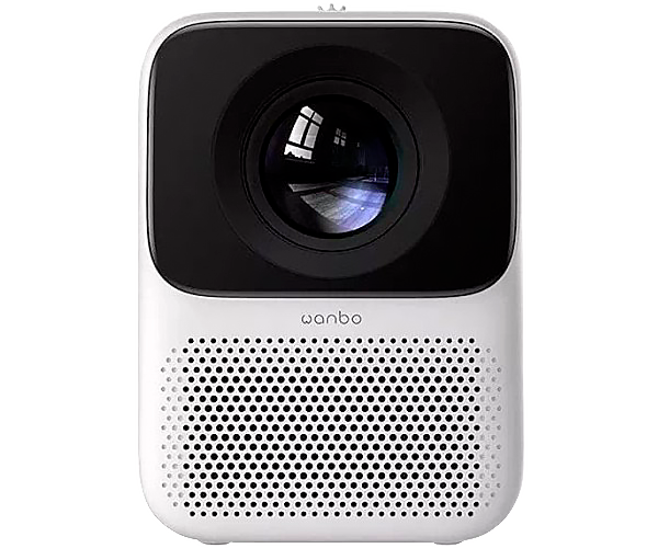 SMART проектор Full HD (1920*1080) для дома Xiaomi Wanbo T2 MAX 3500 люмен с цифровой коррекцией + Аэромышь в комплекте (Wanbo T2 Max_7599) - Фото 1 SMART проектор Full HD (1920*1080) для дома Xiaomi Wanbo T2 MAX 3500 люмен с цифровой коррекцией + Аэромышь в комплекте (Wanbo T2 Max_7599) - изображение 1
