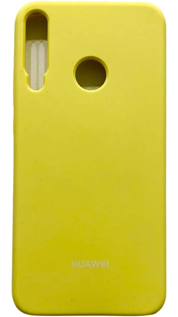 Чехол Soft Case на Huawei P40 Lite E желтый - Фото 1 Чехол Soft Case на Huawei P40 Lite E желтый - изображение 1