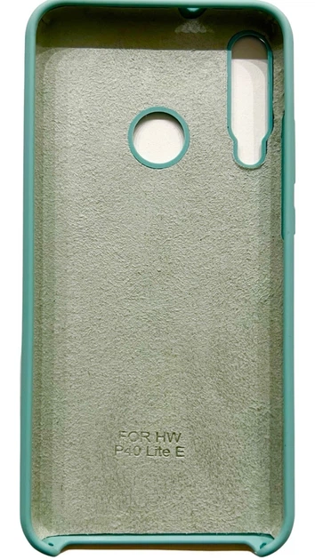 Чехол Soft Case на Huawei P40 Lite E бирюзовый - Фото 2 Чехол Soft Case на Huawei P40 Lite E бирюзовый - изображение 2