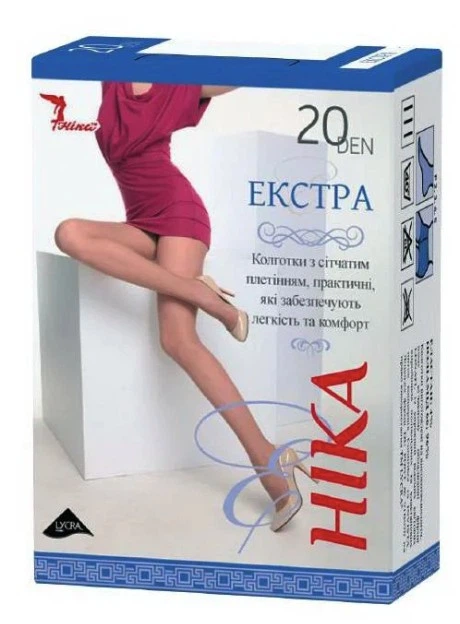Колготи Ніка Екстра 20 den. Темна Ніч (397к), размір 3 - зображення 4