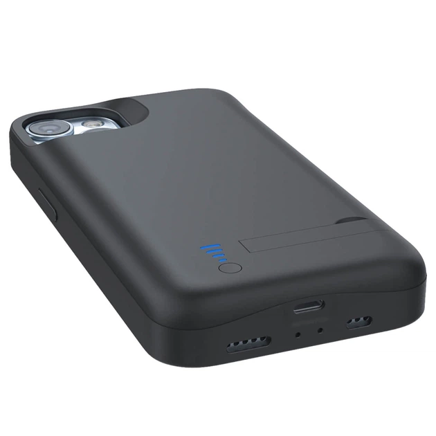 Чехол повербанк iBattery для iPhone 14 Plus 5000 mAh black - Фото 9 Чехол повербанк iBattery для iPhone 14 Plus 5000 mAh black - изображение 9
