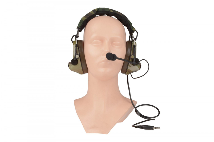 Навушники активні з комунікатором Z-Tactical Comtac II Headset Multicam - зображення 2