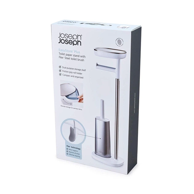 Стійка Joseph Joseph 70519 Flex™ для туалетного паперу з щіткою