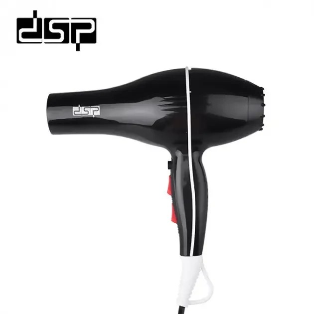 Профессиональный фен для волос с диффузором DSP 30046, Черный. С ...
