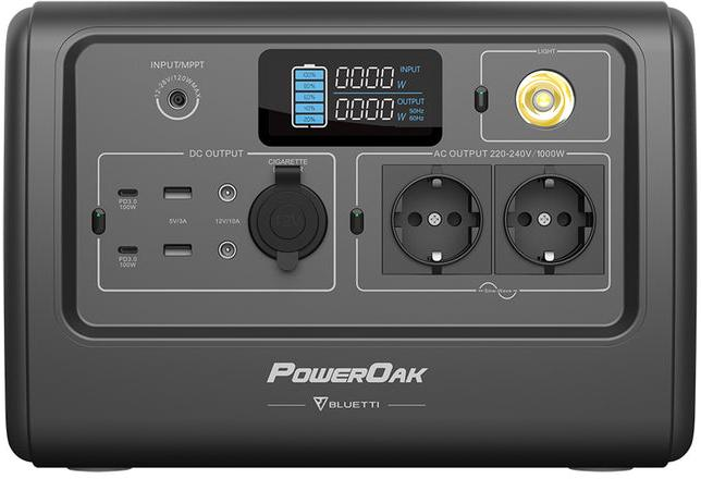 Зарядная станция Bluetti PowerOak EB70 716Wh/1000W (PB930692) – фото,  отзывы, характеристики в интернет-магазине ROZETKA