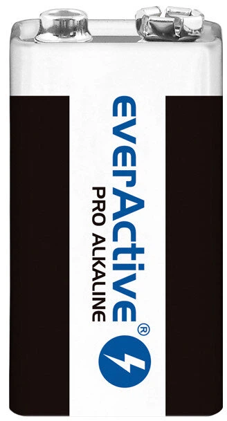 Батарейка лужна everActive Pro 6LR61/6LF22 (крона), блістер 1шт - зображення 2