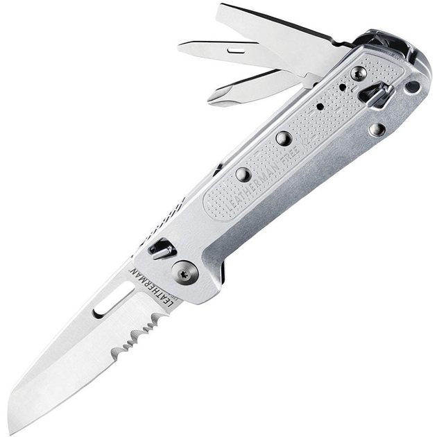 Ніж-мультитул Leatherman Free K2x silver - зображення 1