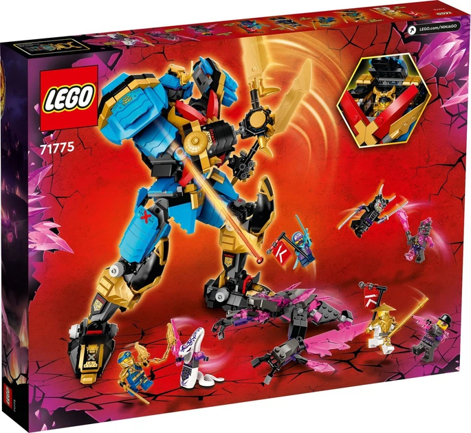 とぅー Lego Ninjago Робот Нии Самурай Икс 71775 – игрушки с доставкой от