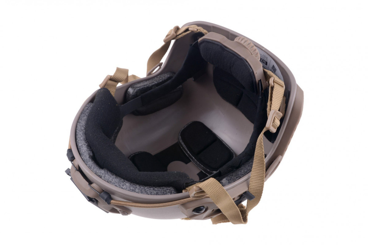 Шолом Страйкбольний FMA Maritime Helmet Dark Earth L (муляж) - зображення 2