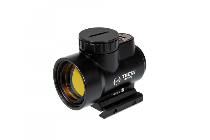 Коліматор Theta Optics MRO 1x25 Red Dot Black - зображення 1