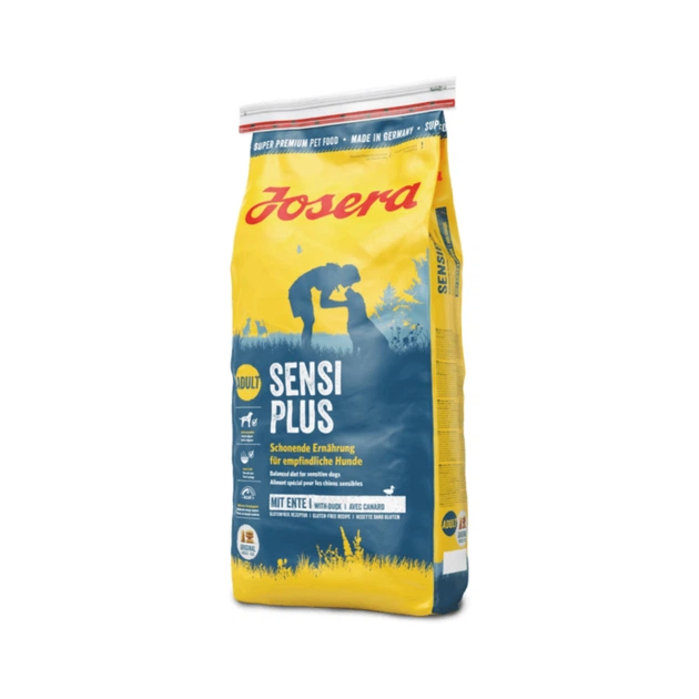 Josera SensiPlus гіпоалергенний корм для собак з чутливим травленням, 15 кг - Фото 1 Josera SensiPlus гіпоалергенний корм для собак з чутливим травленням, 15 кг - зображення 1