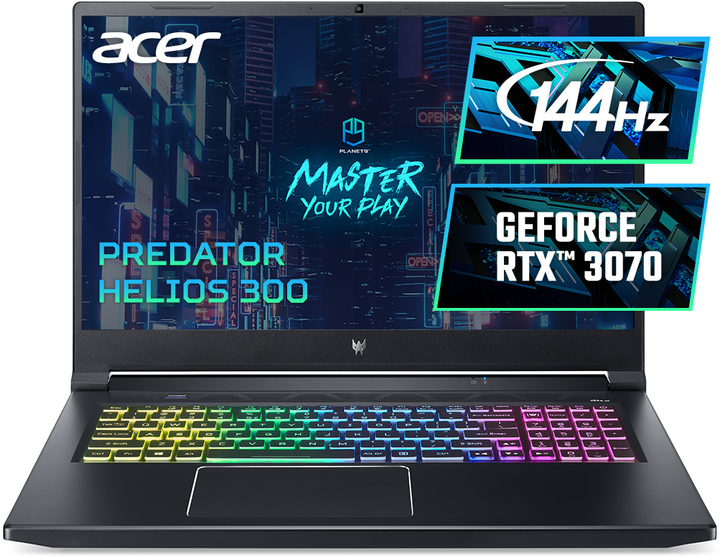 Ноутбук Acer Predator Helios 300 PH317-55-70VW (NH.QB7EU.00N) Abyssal ...
