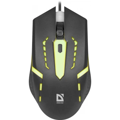 Мишка Defender Hit MB-601 Black (52601) - зображення 5