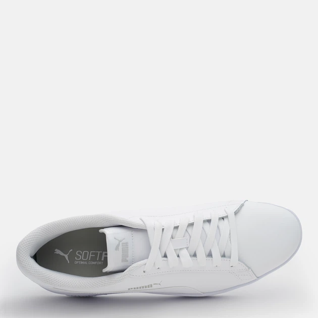 Sneakersy damskie skórzane Puma Smash v2 L 36521507 37.5 (4.5UK) 26.5 cm Białe (4059505057107) - obraz 5