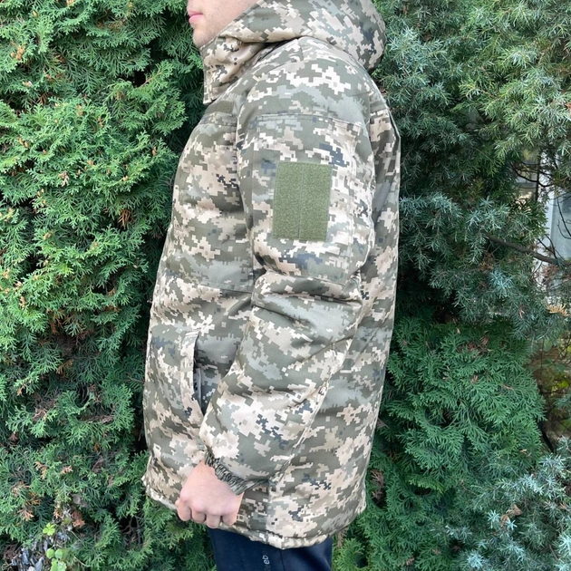 Куртка-бушлат военная мужская тактическая ВСУ (ЗСУ) Пиксель 8729 52 размер TR_3959 - изображение 2