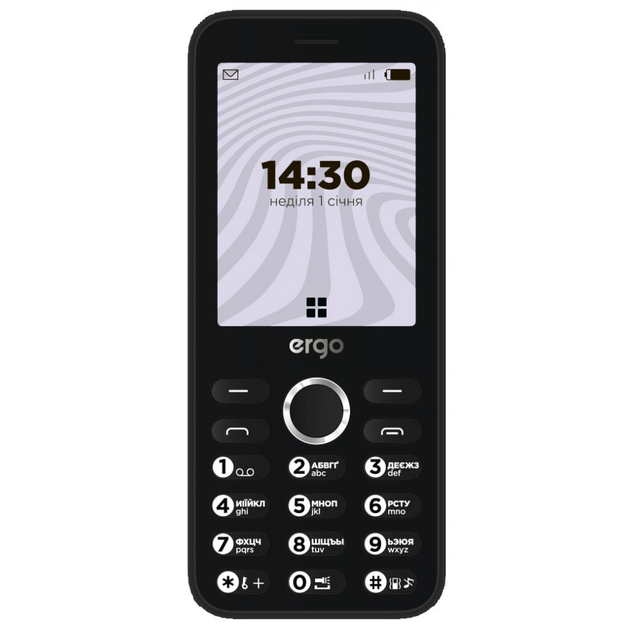 Мобильный телефон Ergo B281 Black – фото, отзывы, характеристики в ...