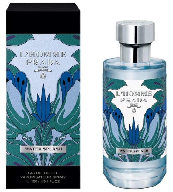 Туалетна вода для чоловіків Prada L'Homme Water Splash 150 мл
