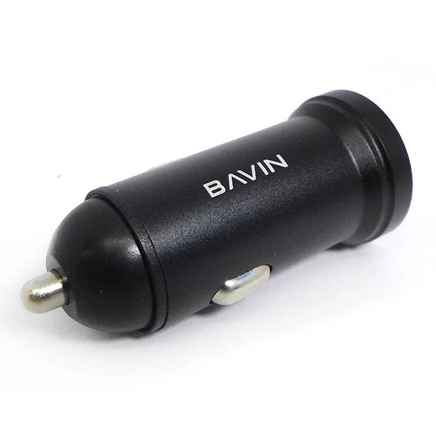 Надежное авто зарядка в прикуриватель Bavin PC-362 с кабелем USB-micro USB - изображение 3
