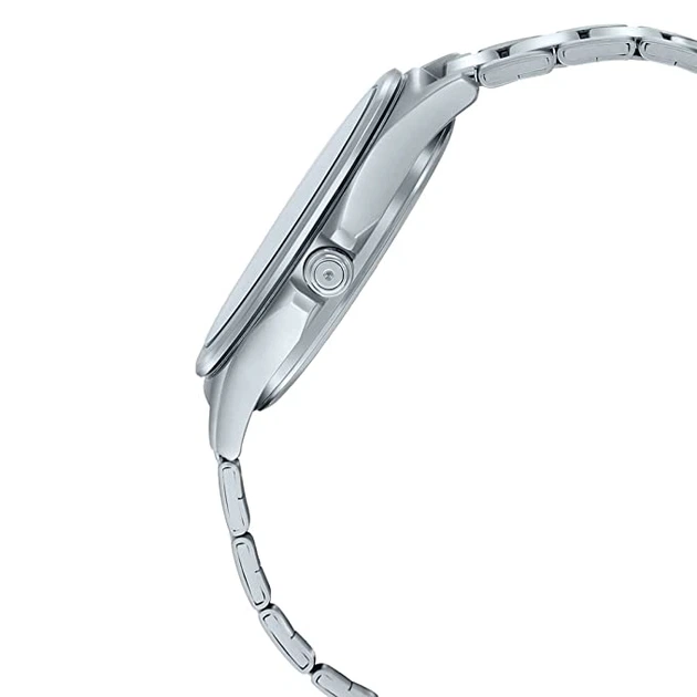 Наручные практичные часы Casio MTP-VC01D-1EUDF Черные с серебристым - Фото 3 Наручные практичные часы Casio MTP-VC01D-1EUDF Черные с серебристым - изображение 3
