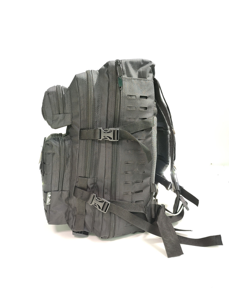 Рюкзак тактический LeRoy Tactical цвет - черный (36л) - изображение 2