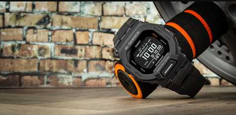Чоловічий біговий наручний годинник CASIO GBD-200-1ER Чорний - зображення 3