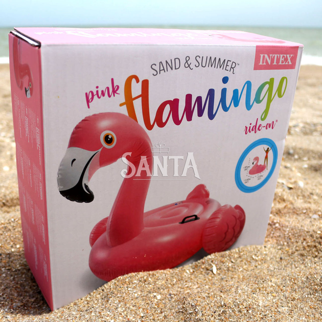 Матрас надувной Intex Розовый Фламинго (Flamingo) арт.57558. Отлично ...