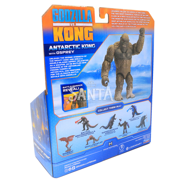 Игровая фигурка Антарктический Конг с самолетом «MonsterVerse» Godzilla vs Kong 15*10*5 см (35309) - изображение 5