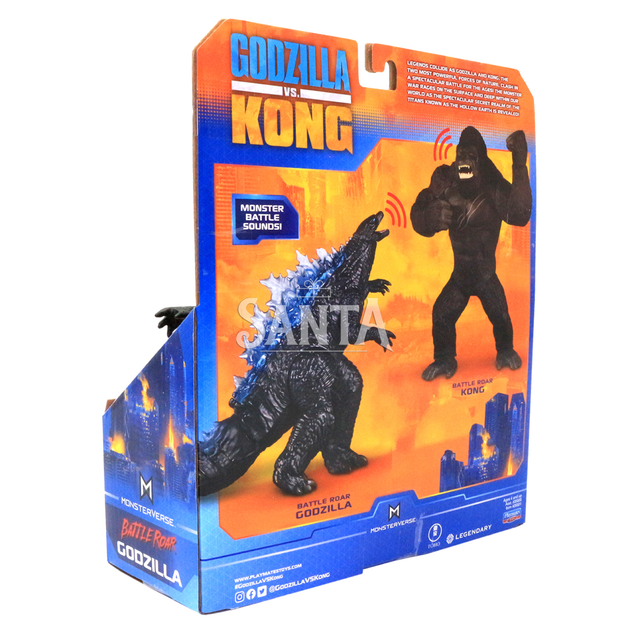 Игровая фигурка Годзилла Делюкс «MonsterVerse» Godzilla vs Kong Battle Roar 17*15*6 см (35501) - изображение 5
