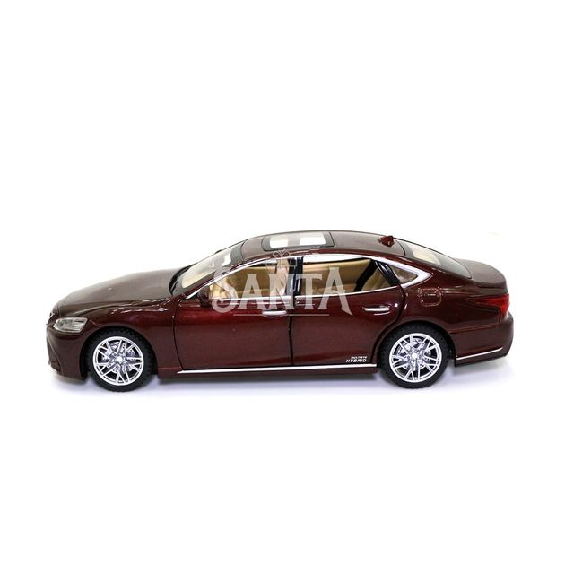 Машинка металева Lexus LS 500H "AutoExpert" Лексус ЛС 500 коричневе світло звук 16*4*6 см (GT-1823) - зображення 3