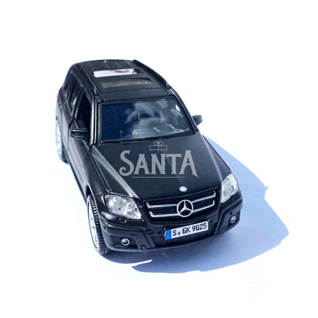 Машинка металлическая Mercedes-Benz GLK-Class «Bburago» Мерседес джип черный 13*5*6 см (18-43016) - Фото 5 Машинка металлическая Mercedes-Benz GLK-Class «Bburago» Мерседес джип черный 13*5*6 см (18-43016) - изображение 5