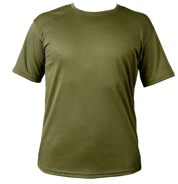 Потоотводящая футболка СoolMax OLIVE М - изображение 1