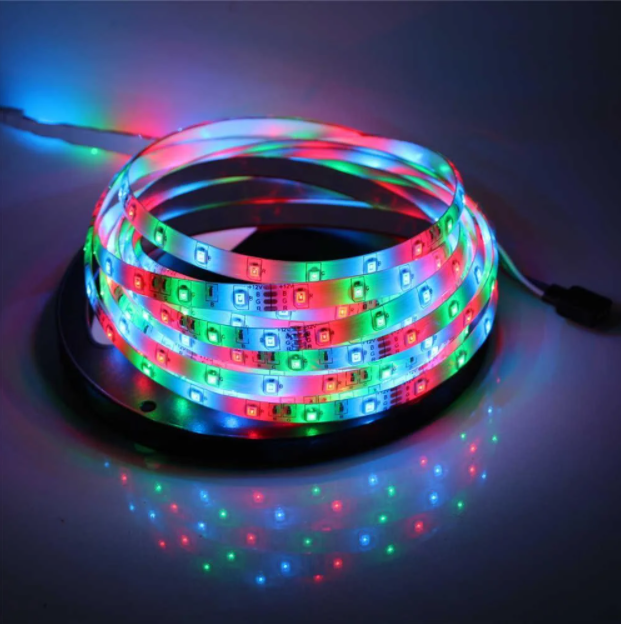 Светодиодная лента с пультом и блоком питания 300 LED RGB 5м IP68 3528 (3528 RGB) - изображение 3