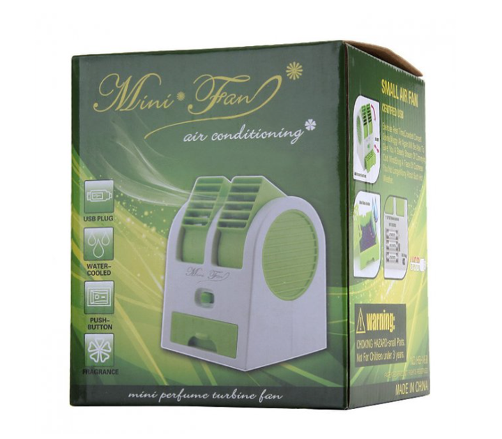Мини-кондиционер Conditioning Air Cooler, розовый (KG-3086) - изображение 2