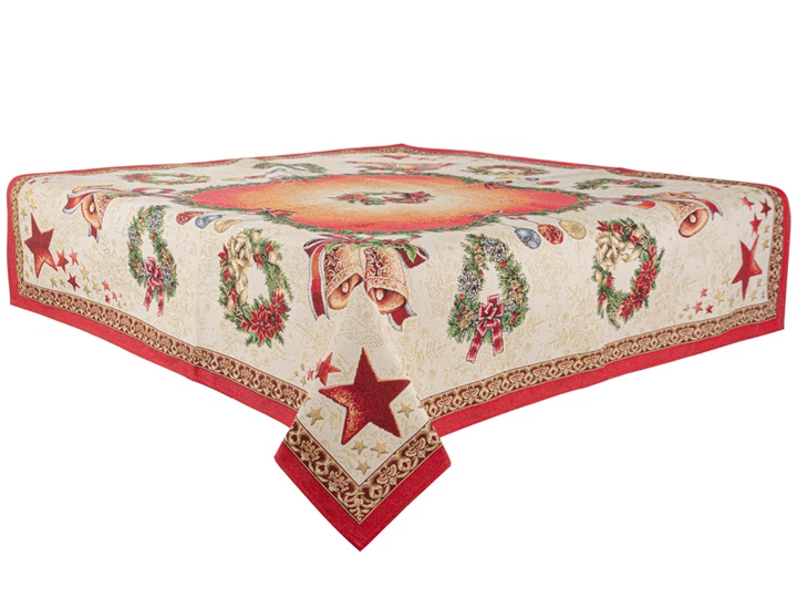 Скатерть гобеленовая Lefard "Nativity" 140х180см (732-050) - Фото 1 Скатерть гобеленовая Lefard "Nativity" 140х180см (732-050) - изображение 1