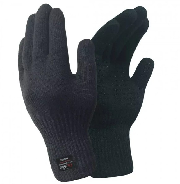 Водонепроницаемые огнестойкие тактические перчатки DexShell DG438L Flame Resistant Gloves, размер L /43-46, черный - изображение 1