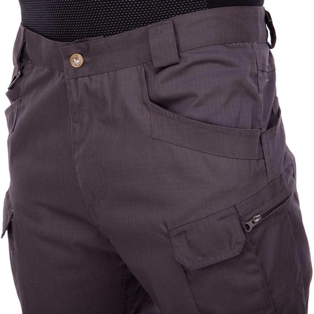 Якісні чоловічі тактичні штани штани з кишенями для міста військові літні ZEPMA Сірі (0370) 3XL - зображення 2