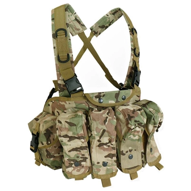 Жилет тактический AOKALI Outdoor A69 (Camouflage CP) камуфляжный защитный водонепроницаемый LOZ - зображення 1