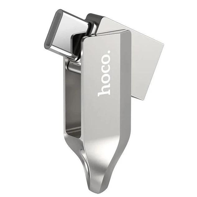Флешка HOCO USB3.0 Type-C OTG UD8 64GB, серебристая - изображение 2