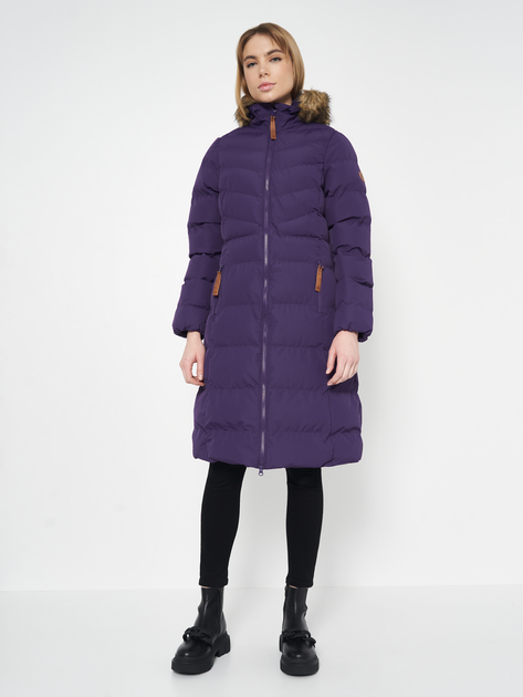 Акція на Куртка зимова довга жіноча Trespass FAJKCATR0008 XS Dark Wild Purple від Rozetka
