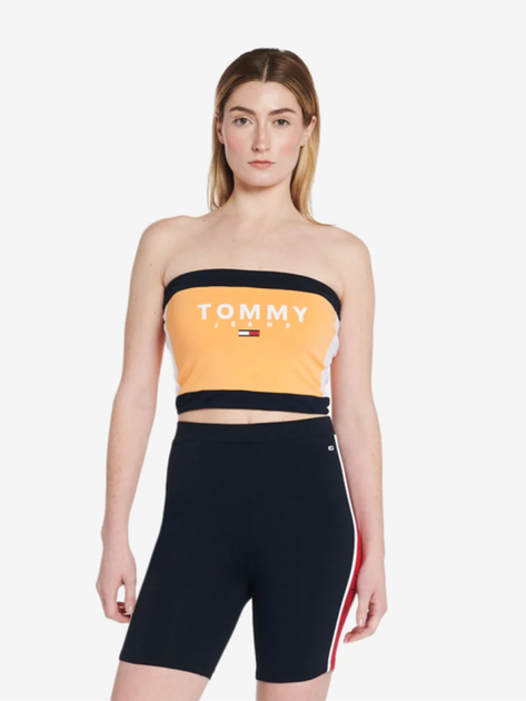 Топ женский Tommy Hilfiger 779193573 XL Оранжевый (1159766051) - Фото 4 Топ женский Tommy Hilfiger 779193573 XL Оранжевый (1159766051) - изображение 4