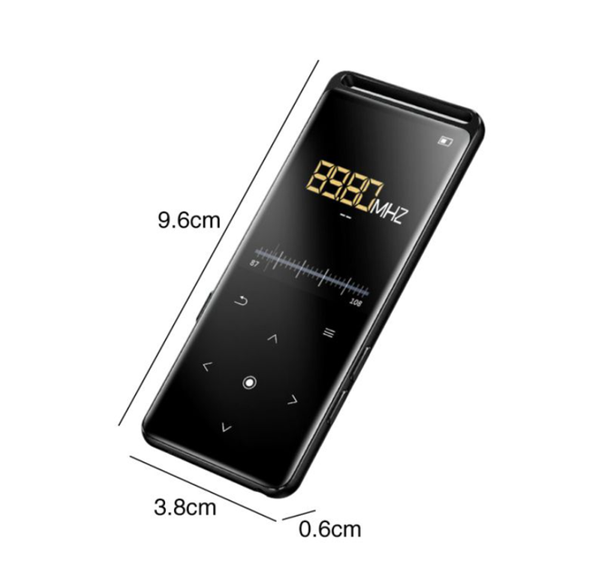 MP3 плеєр Benjie M6 1.8" Bluetooth 5.0 Hi-Fi 32Gb металевий - зображення 13