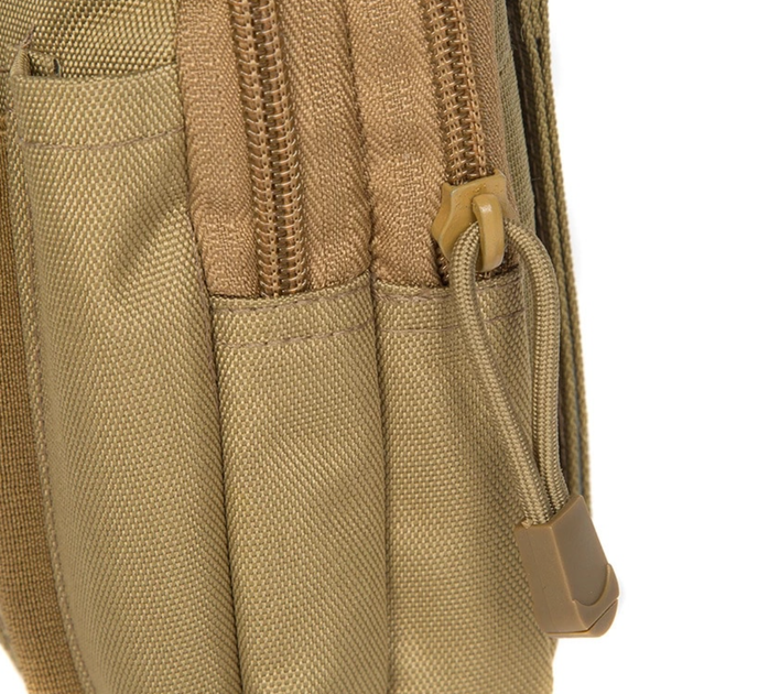 Тактическая сумка Primo Molle подсумок органайзер универсальный - Khaki - Фото 5 Тактическая сумка Primo Molle подсумок органайзер универсальный - Khaki - изображение 5